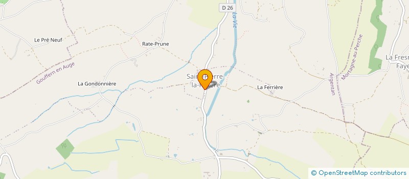 localisation de l'entreprise SCI SION à LE PIN-AU-HARAS