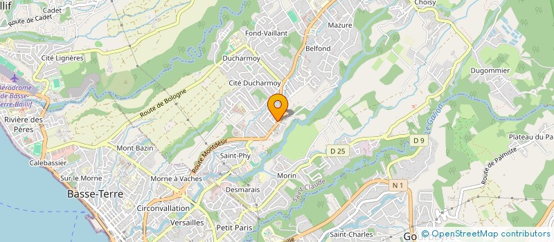 localisation de l'entreprise SCI SION à SAINT-CLAUDE