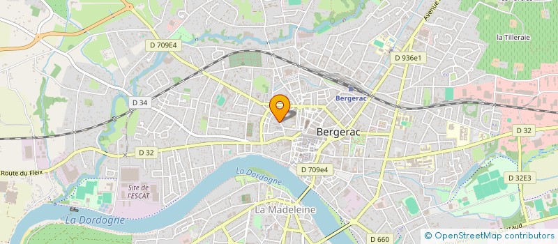 localisation de l'entreprise SCI SIONIE à BERGERAC