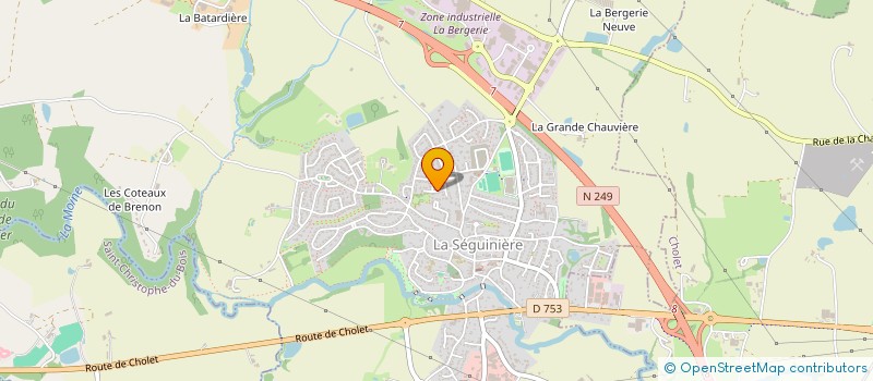 localisation de l'entreprise SCI SIONO  SAINT-CHRISTOPHE-DU-BOIS