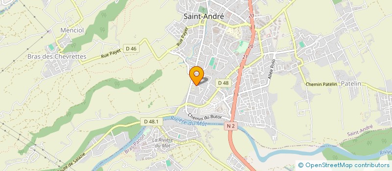 localisation de l'entreprise SCI SIOU à SAINT-ANDRE