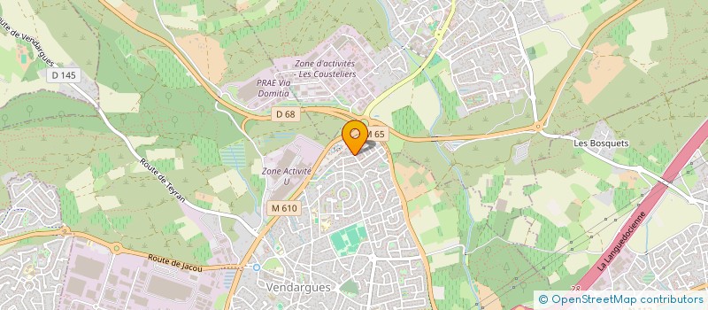 localisation de l'entreprise SCI SIOULAIN & FILLE  VENDARGUES