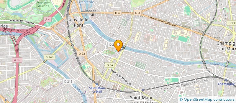 localisation de l'entreprise SCI SIPDOR à SAINT-MAUR-DES-FOSSES