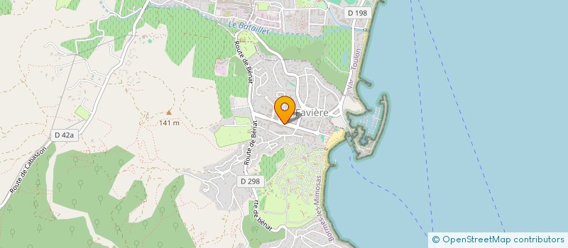 localisation de l'entreprise SCI SIPE  BORMES-LES-MIMOSAS