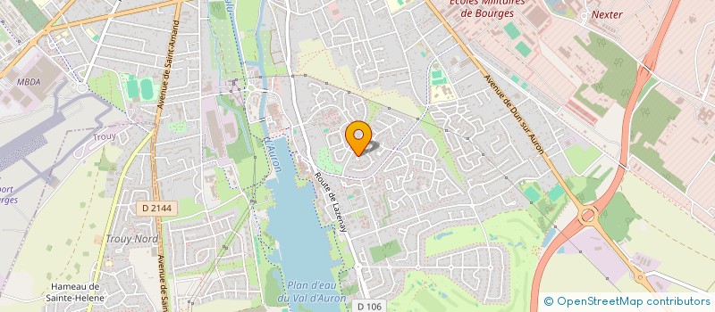 localisation de l'entreprise SCI SIPE  BOURGES