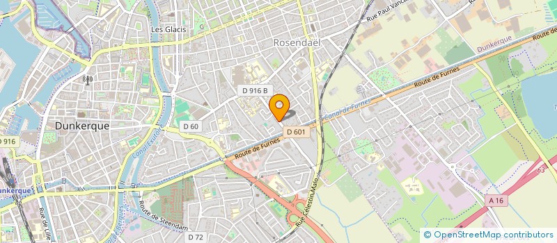 localisation de l'entreprise SCI SIPIETER à DUNKERQUE