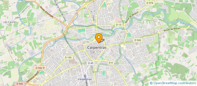 localisation de l'entreprise SCI SIR IMMO  CARPENTRAS