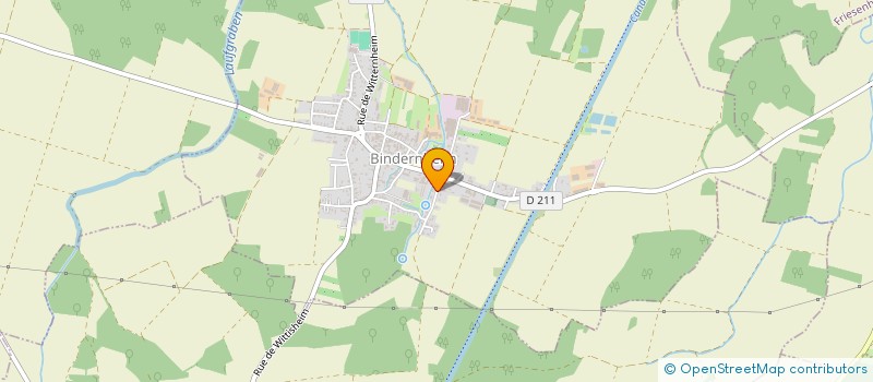 localisation de l'entreprise SCI SIRAES II  BINDERNHEIM