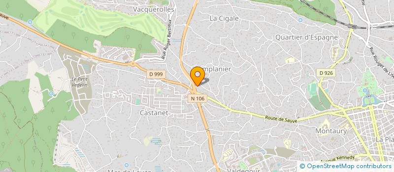 localisation de l'entreprise SCI SIRAHUSY à NIMES