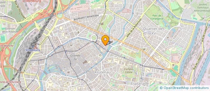 localisation de l'entreprise SCI SIRAL à STRASBOURG