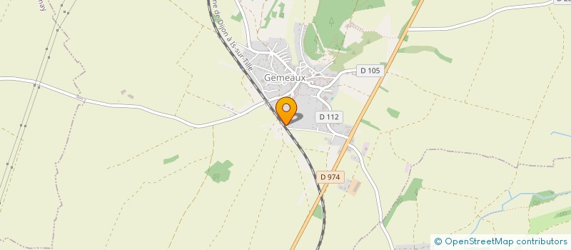 localisation de l'entreprise SCI SIRANE  GEMEAUX