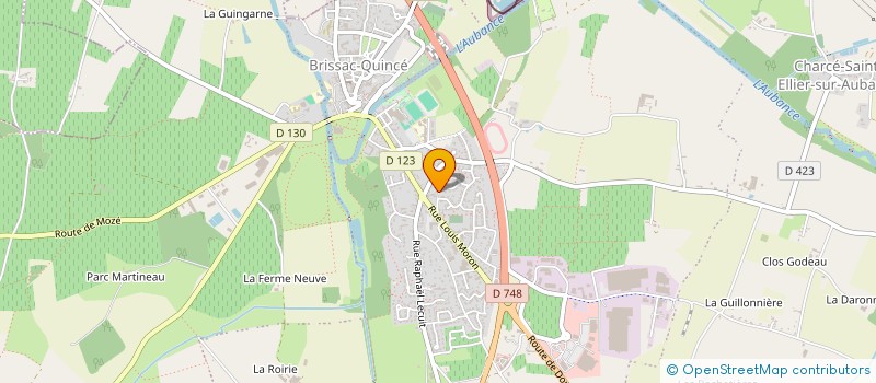 localisation de l'entreprise SCI SIRE HORIZON à BRISSAC LOIRE AUBANCE