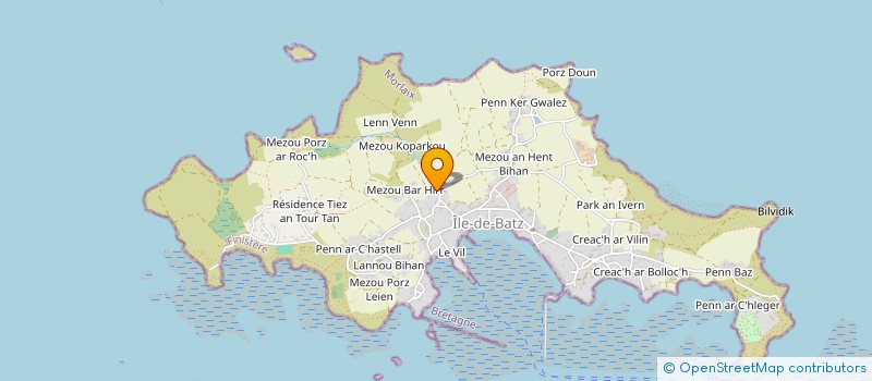 localisation de l'entreprise SCI SIREDEY  ILE-DE-BATZ