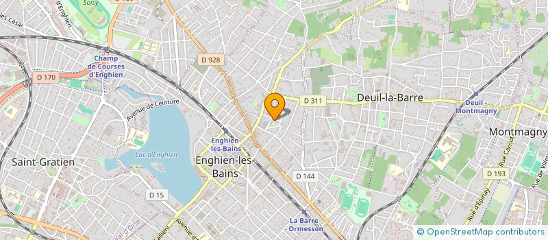 localisation de l'entreprise SCI SIRI  MONTMAGNY