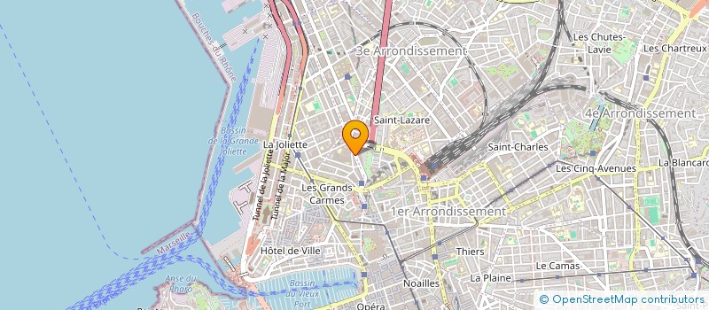 localisation de l'entreprise SCI SIRINE à MARSEILLE