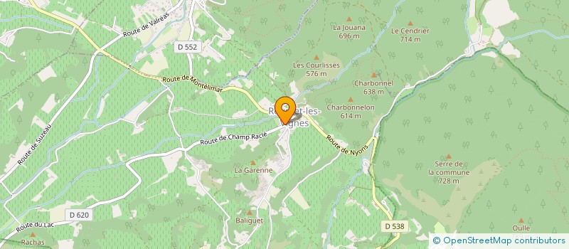 localisation de l'entreprise SCI SIRIUS  TAULIGNAN