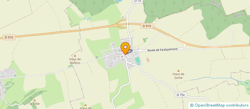 localisation de l'entreprise SCI SIRIUS à REMILLY