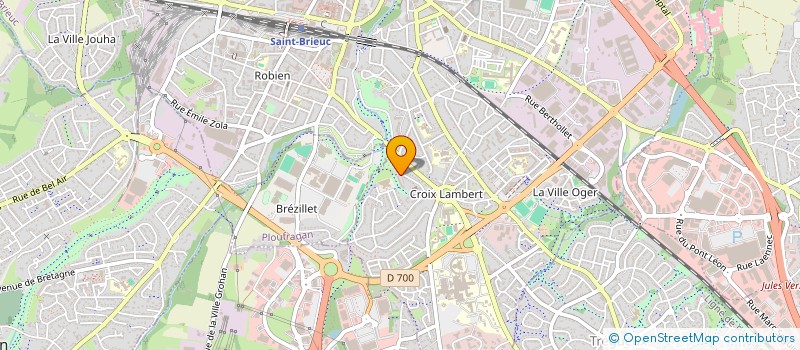 localisation de l'entreprise SCI SIRIUS  SAINT-BRIEUC