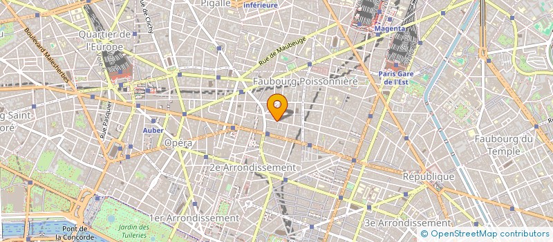 localisation de l'entreprise SCI SIRIUS  PARIS