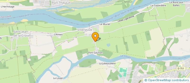 localisation de l'entreprise SCI SIRIUS IMMO  MURS-ERIGNE