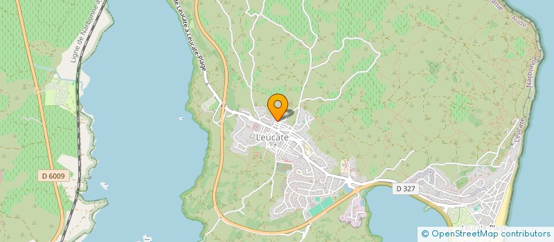 localisation de l'entreprise SCI SIROCCO à LEUCATE