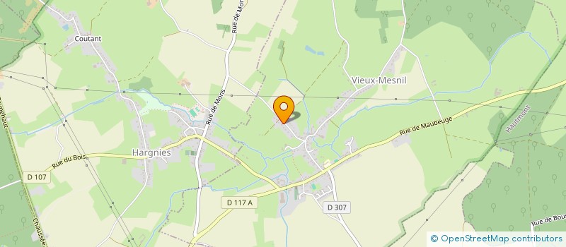 localisation de l'entreprise SCI SIROP IMMO  VIEUX-MESNIL