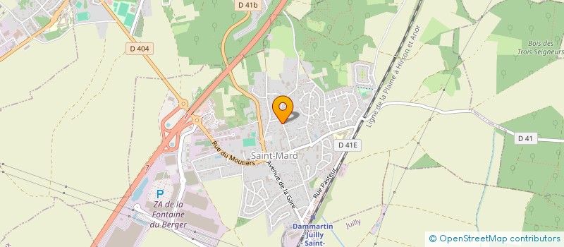 localisation de l'entreprise SCI SIROT INVESTISSEMENT  SAINT-MARD