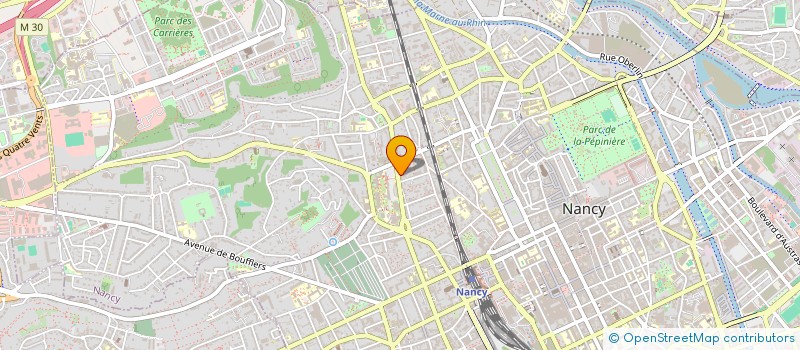 localisation de l'entreprise SCI SIS S  NANCY