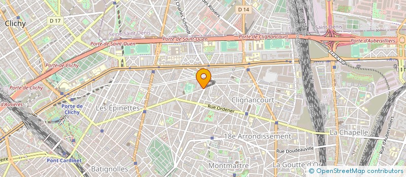 localisation de l'entreprise SCI SISSOUS  PARIS