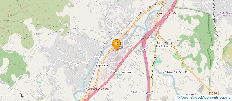 localisation de l'entreprise SCI SISTER'S  ROQUEVAIRE