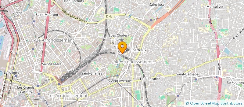 localisation de l'entreprise SCI SISTERS&A à MARSEILLE