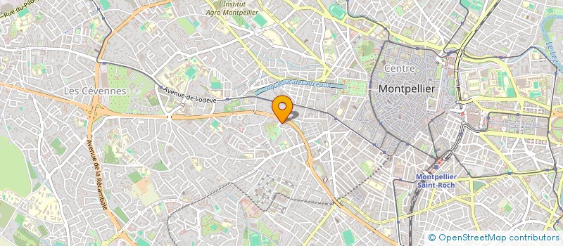 localisation de l'entreprise SCI SISTRA à MONTPELLIER