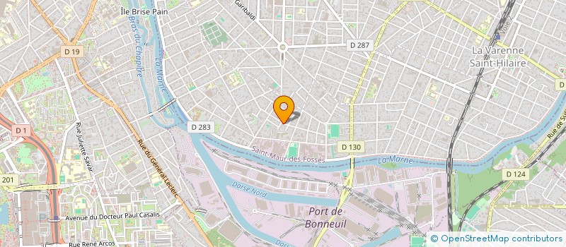 localisation de l'entreprise SCI SITBON 26 à SAINT-MAUR-DES-FOSSES