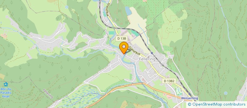 localisation de l'entreprise SCI SITCHEVOY  FELLERING