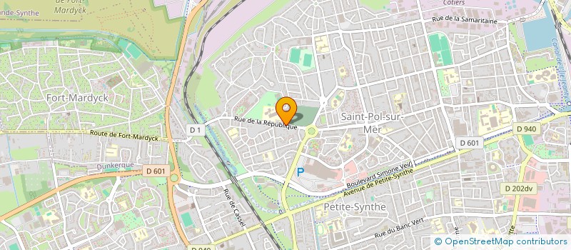 localisation de l'entreprise SCI SITEN à DUNKERQUE