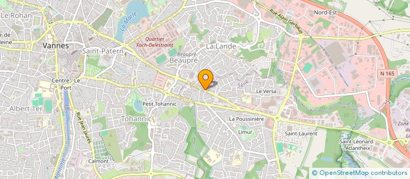 localisation de l'entreprise SCI SITKA à VANNES