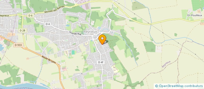localisation de l'entreprise SCI SITTELLE à REYRIEUX