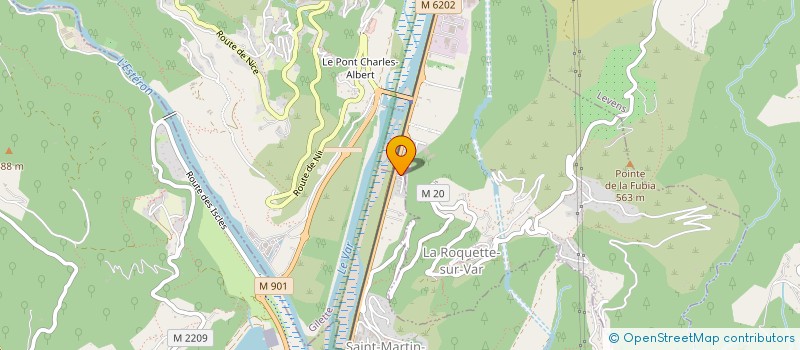 localisation de l'entreprise SCI SIVAN  SAINT-MARTIN-DU-VAR