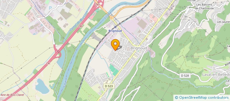 localisation de l'entreprise SCI SIVAN  VILLARD-BONNOT