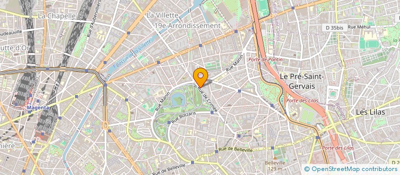 localisation de l'entreprise SCI SIVARON  PARIS