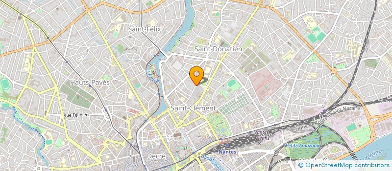 localisation de l'entreprise SCI SIX à NANTES
