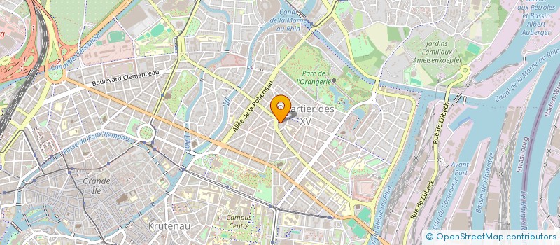 localisation de l'entreprise SCI SIX  STRASBOURG