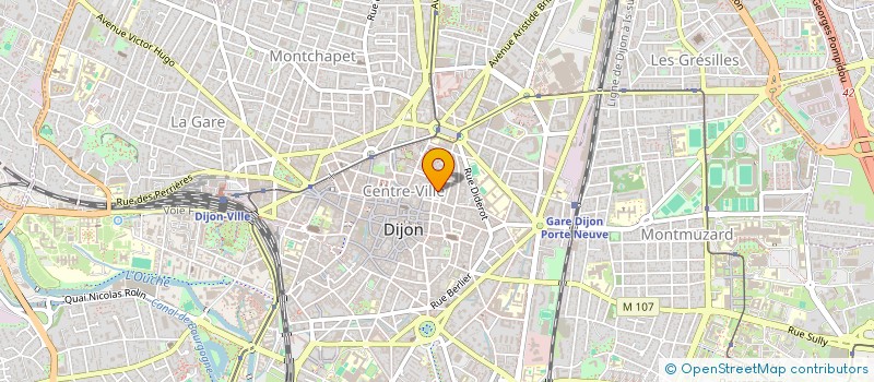 localisation de l'entreprise SCI SIX SUR 6 à DIJON