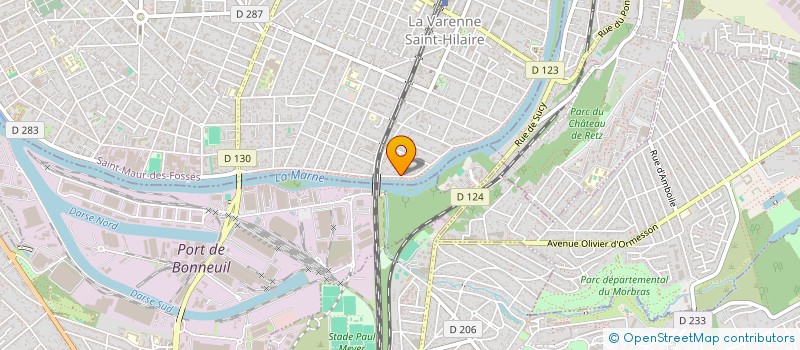 localisation de l'entreprise SCI SIXDER à SAINT-MAUR-DES-FOSSES