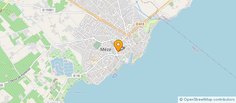 localisation de l'entreprise SCI SIXIUM à MEZE