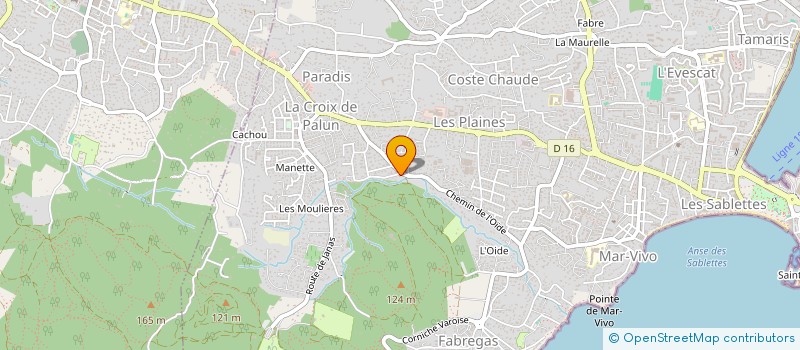 localisation de l'entreprise SCI SIXM à LA SEYNE-SUR-MER