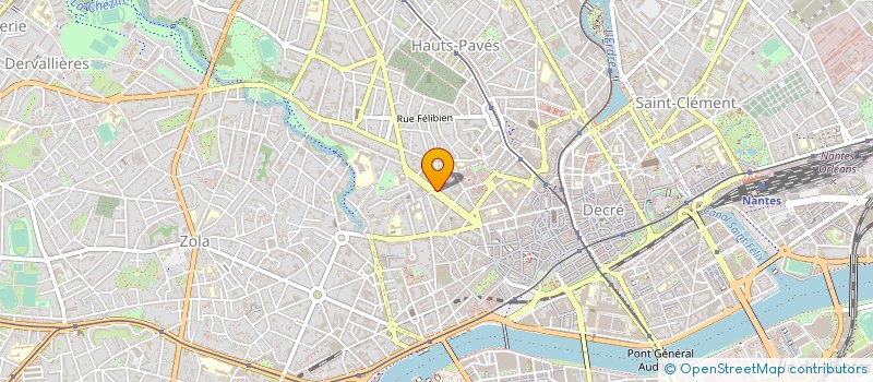 localisation de l'entreprise SCI SIXTINE  NANTES