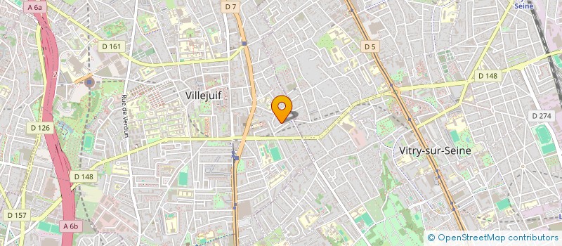 localisation de l'entreprise SCI SIYAYE IMMO à VILLEJUIF