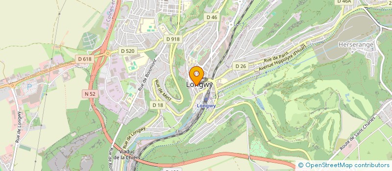 localisation de l'entreprise SCI SIZO à LONGWY