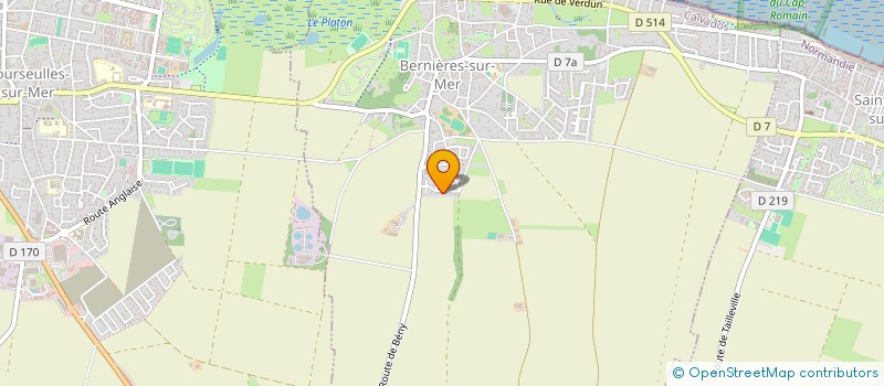 localisation de l'entreprise SCI SJ  BERNIERES-SUR-MER